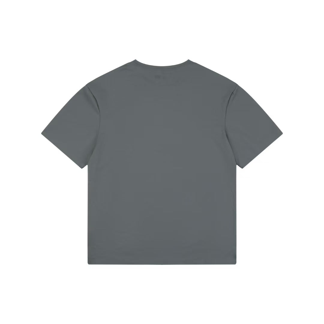 On Running Club-T Loose-Fit Crew-Neck T-Shirt – Grey | Minimalist Athletic Tee