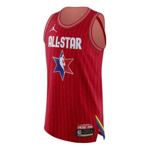 Nike x Jordan Brand 2020  All-Star Authentic Jersey – Red | Chicago All-Star Game Edition