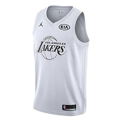 Air Jordan Los Angeles Lakers Kobe #24 All-Star SW Fan Edition Jersey, White