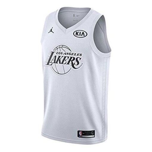 Air Jordan Los Angeles Lakers Kobe #24 All-Star SW Fan Edition Jersey, White