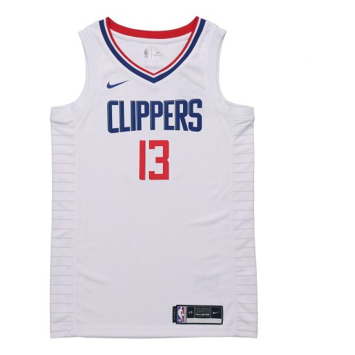 Nike NBA LA Clippers #13 Paul George Swingman Jersey – White | Association Edition Fan Jersey