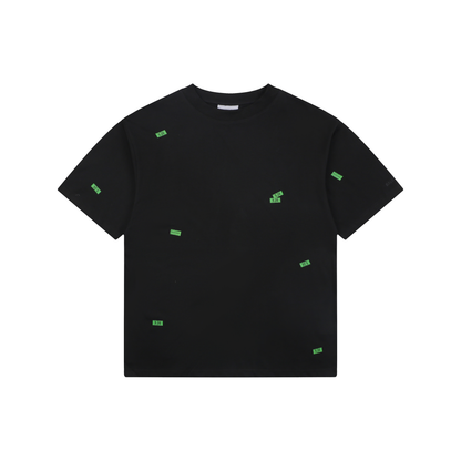 Balenciaga Printed Casual Crewneck T-Shirt