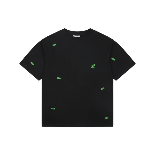Balenciaga Printed Casual Crewneck T-Shirt