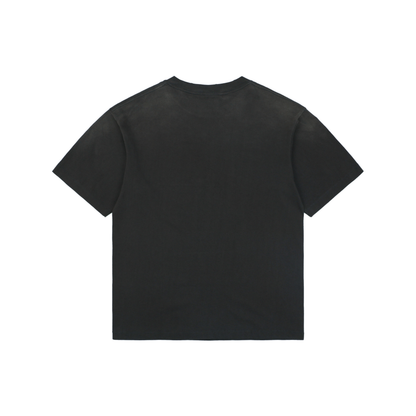 Saint Michael Short-Sleeve T-Shirt with Colorful Saint Signature Print