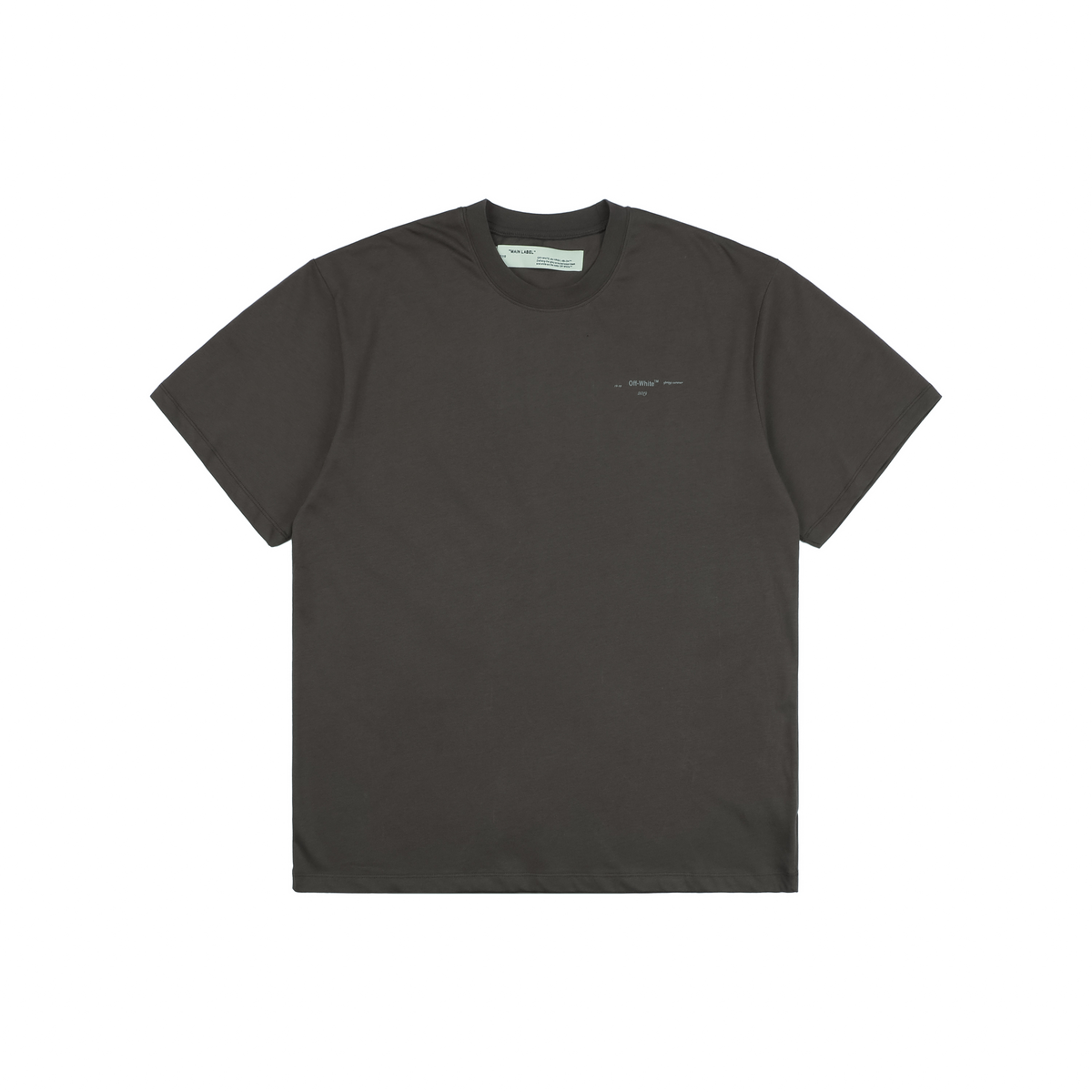 Off-White Gradient Interwoven Arrow Print T-Shirt | Brown Short-Sleeve
