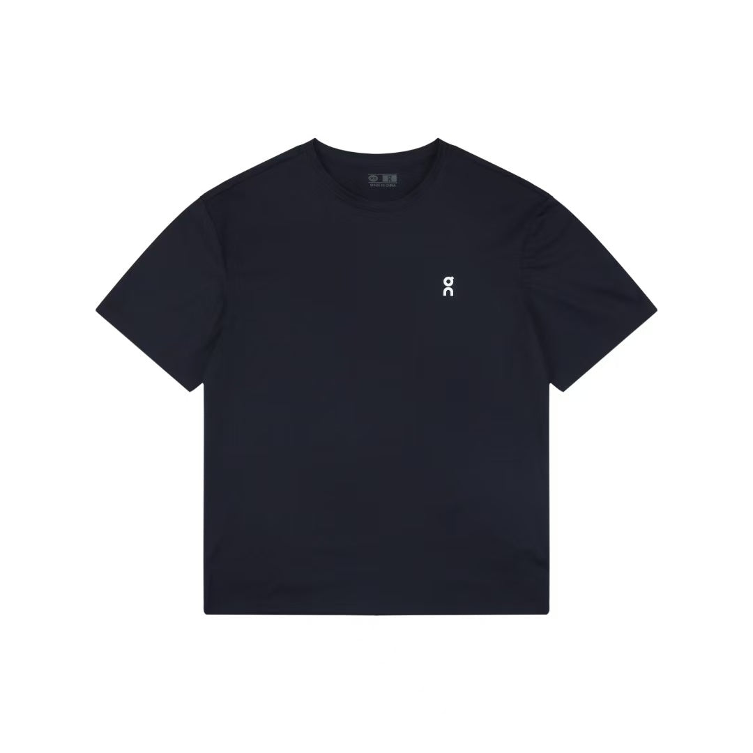 On Running Club-T Loose-Fit Crew-Neck T-Shirt – Dark Blue | Minimalist Athletic Tee