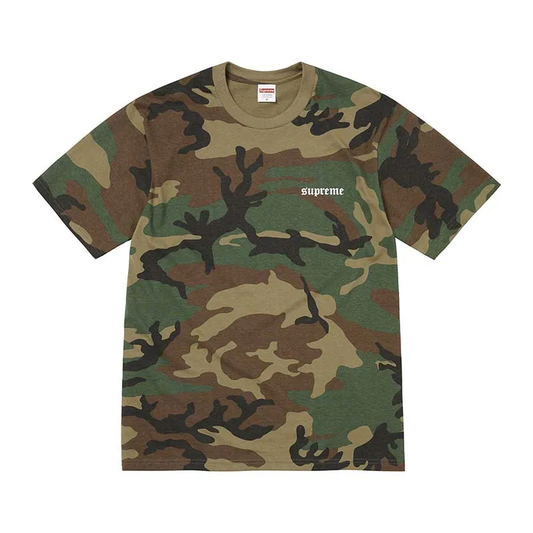 Supreme Target Tee | Woodland Camo