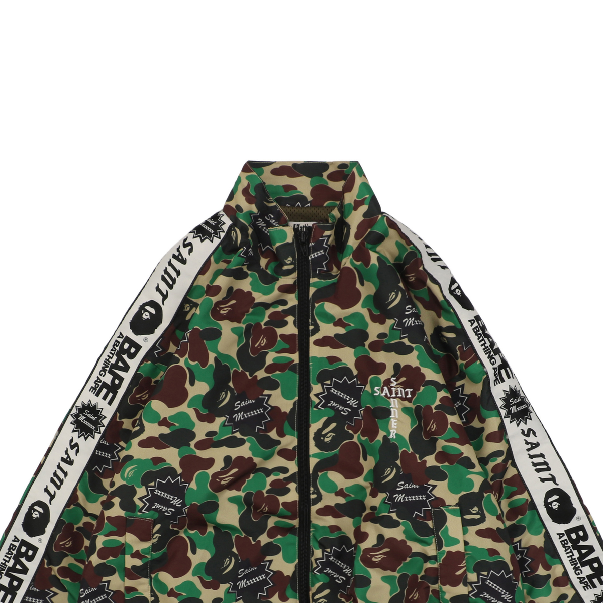 BP × Saint Michael 2026 Green Camouflage Jacket