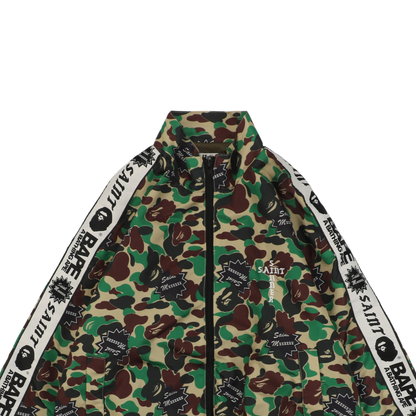 BP × Saint Michael 2026 Green Camouflage Jacket