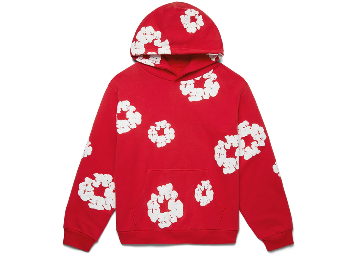 Denim Tears Cotton Wreath Sweatshirt | Red