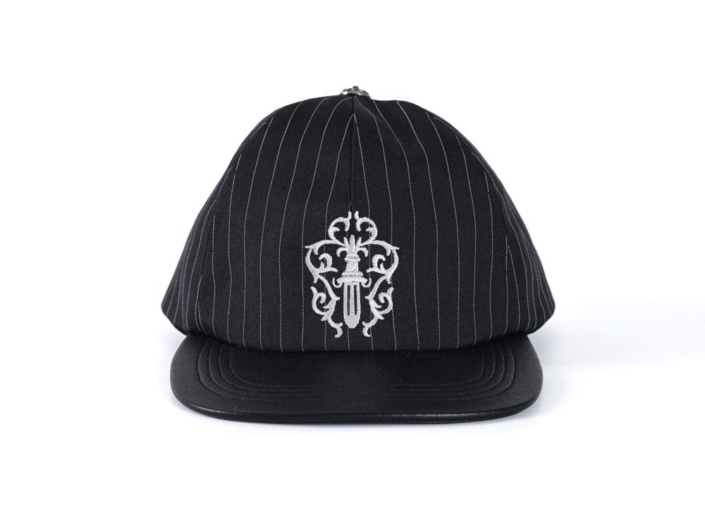 Chrome Hearts Vine & Sword Motif Hat in Black