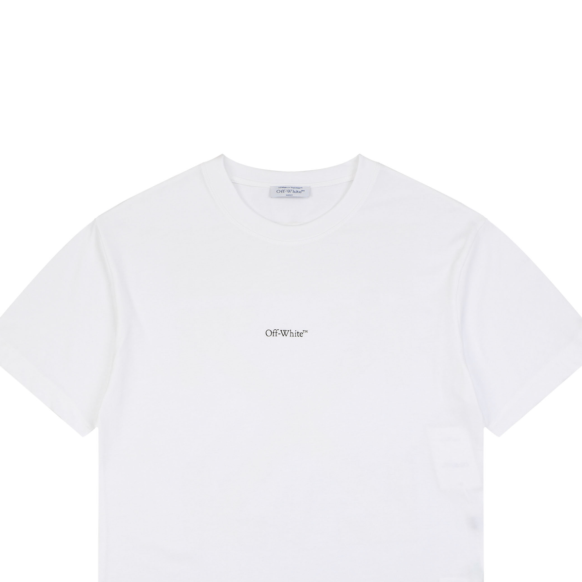 Off-White Horse-Riding Arrow Print T-Shirt | White Short-Sleeve