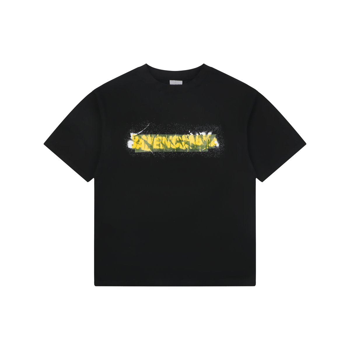 Balenciaga Tape Type Print Crew-Neck T-Shirt