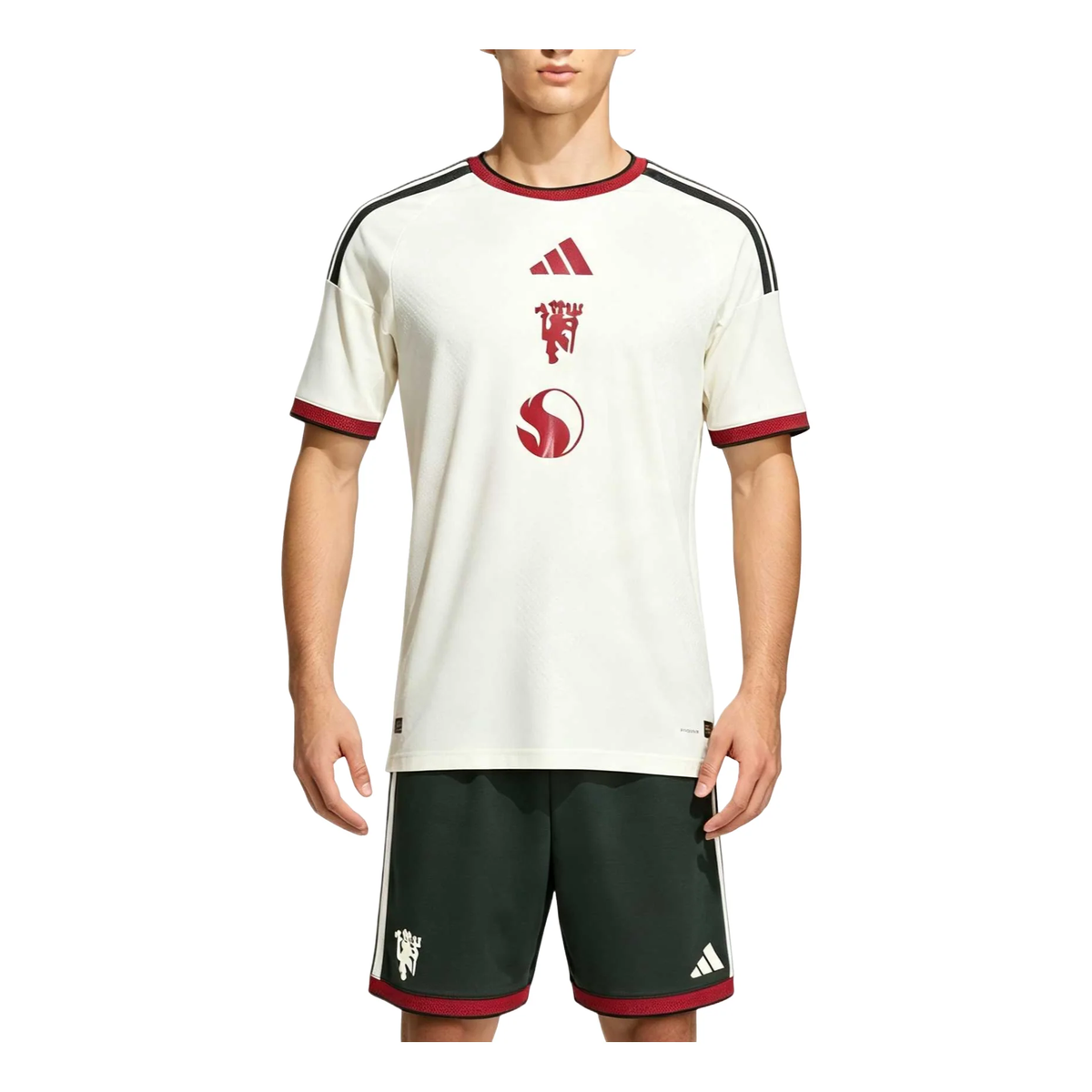 adidas Manchester United 2026/27 Player Version Third Kit Jersey – Ivory White