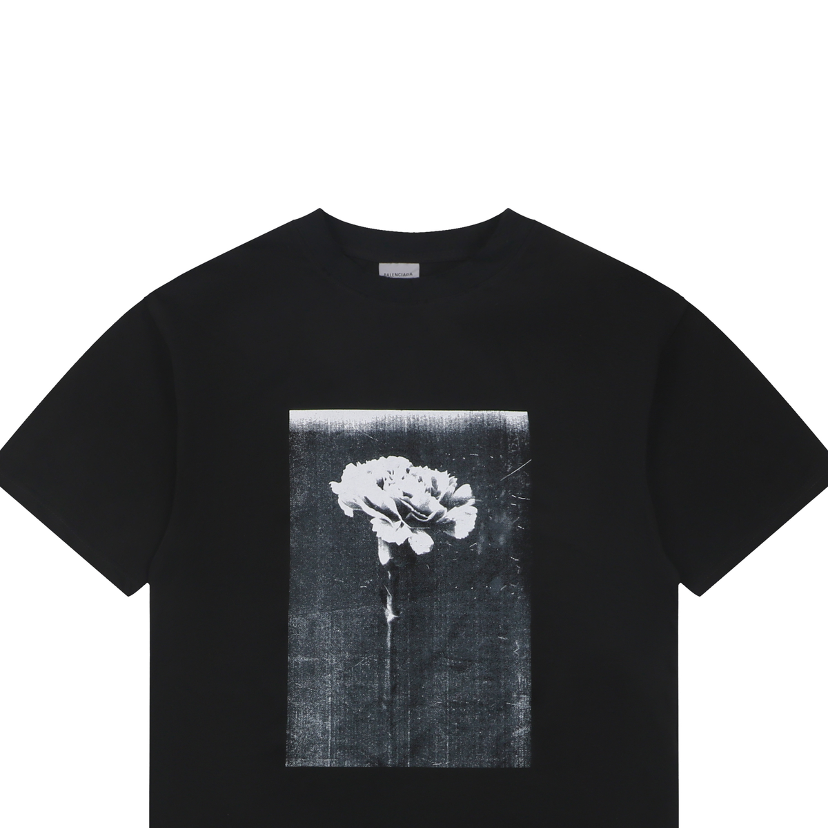 Balenciaga FW26 Dropped-Shoulder Crewneck T-Shirt – Men's