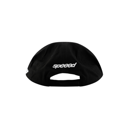 Balenciaga BLNCG Embroidered Cotton Cap – Black