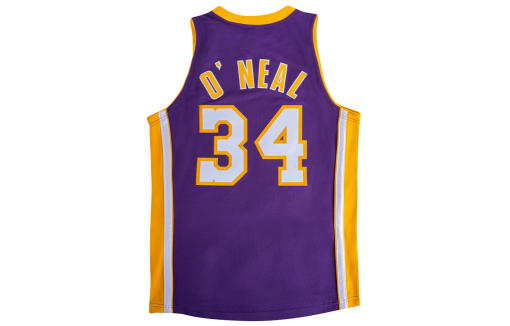 Mitchell & Ness Lakers 1999–2000 Shaquille O'Neal Away Swingman Jersey