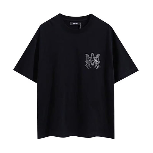 Amiri Logo Short-Sleeve T-Shirt - Black