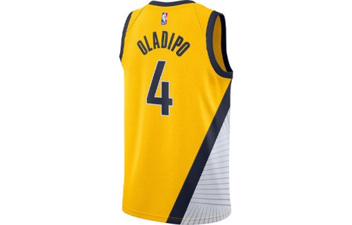 Nike Indiana Pacers No. 4 Swingman Jersey - Yellow