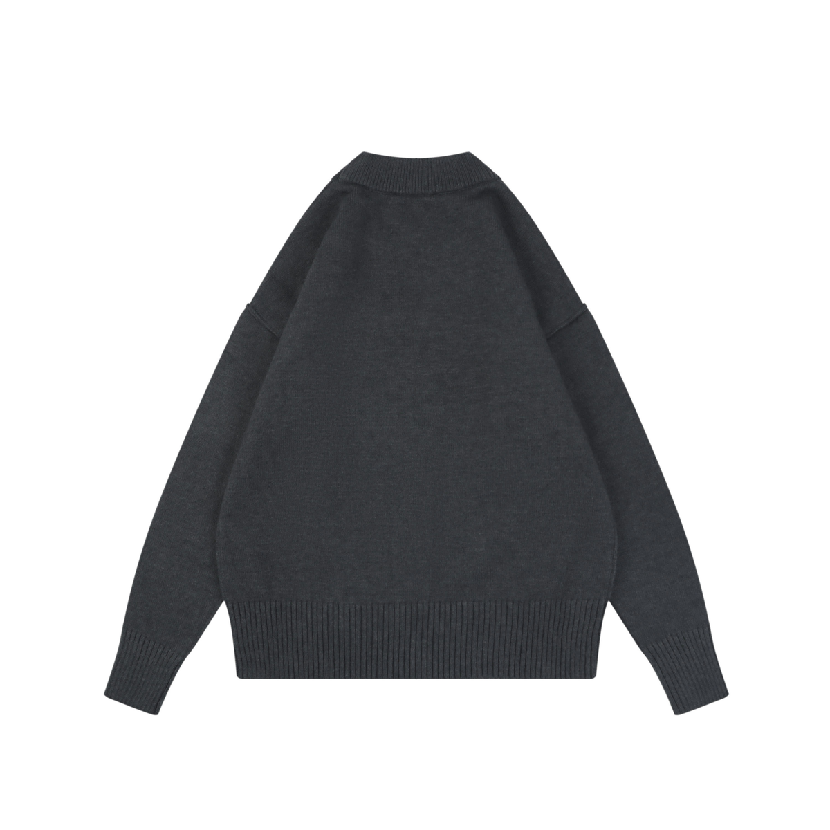 AMI Paris Ami Heart-Logo V-Neck Cardigan | Knit Layer