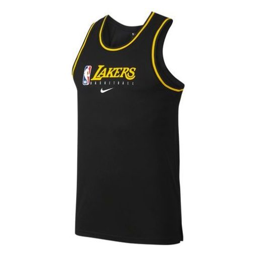 Nike DRI-FIT Los Angeles Lakers Basketball Jersey/Vest | Black