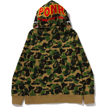 BAPE ABC CAMO 2ND SHARK Full-Zip Hoodie