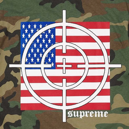 Supreme Target Tee | Woodland Camo
