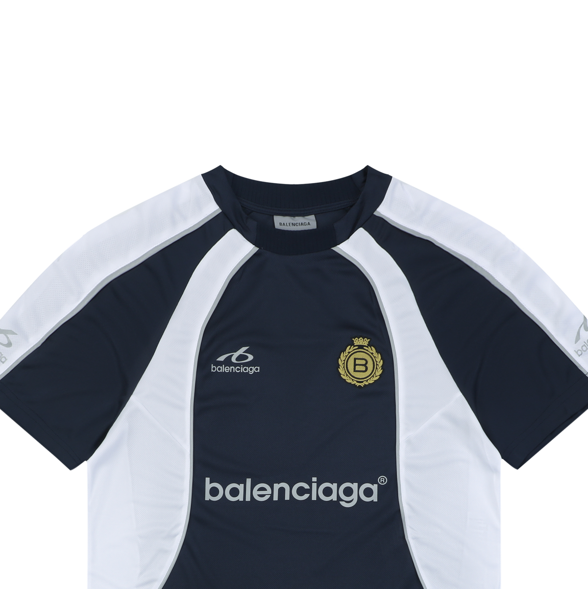 Balenciaga Soccer FW26 Printed Raglan T-Shirt – Men's