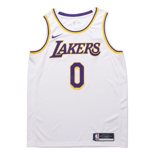 Nike Los Angeles Lakers Kuzma No. 0 SW Fan Edition Jersey | White