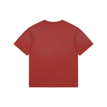 Saint Michael Cloud and Lightning Letter Print Short-Sleeve T-Shirt