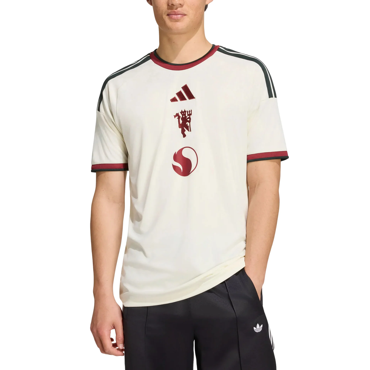 adidas Manchester United 2026/27 Third Kit Soccer Jersey – Ivory White