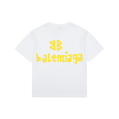 Balenciaga Tape Type Graphic T-Shirt – White