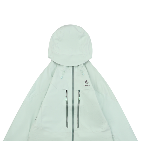 Kailas MONT X-LT GORE-TEX 3L Hardshell Jacket – Mint | 40D Ultralight Waterproof Alpine Shell