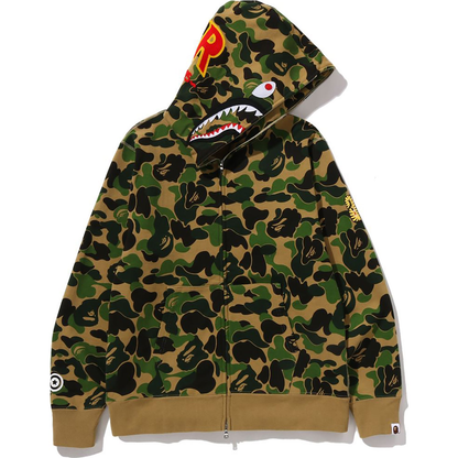 BAPE ABC CAMO 2ND SHARK Full-Zip Hoodie