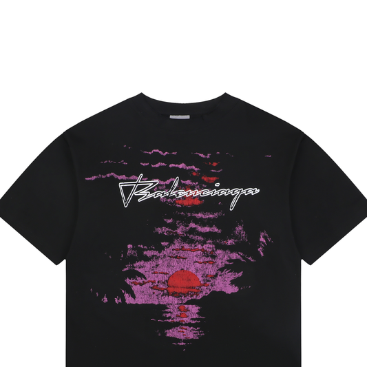 Balenciaga FW26 DREAM Vintage-Style Knit T-Shirt