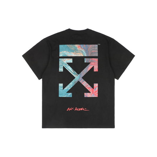 Off-White Multicolor Dye Arrow Print T-Shirt | Short-Sleeve