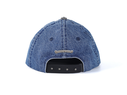 Chrome Hearts Vine & Sword Motif Hat in Blue
