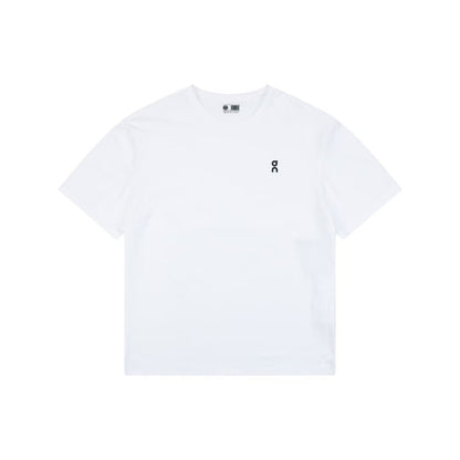 On Running Club-T Loose-Fit Crew-Neck T-Shirt – White | Minimalist Athletic Tee