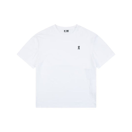 On Running Club-T Loose-Fit Crew-Neck T-Shirt – White | Minimalist Athletic Tee
