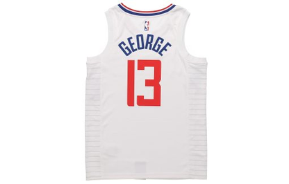 Nike Los Angeles Clippers George No. 13 SW Fan Edition Jersey | White