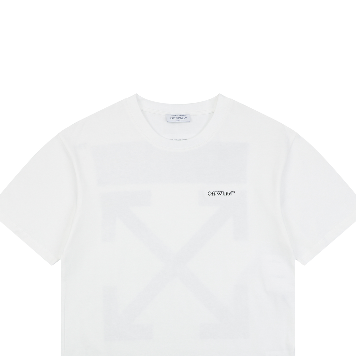 Off-White Gradient Interwoven Arrow Print T-Shirt | Short-Sleeve