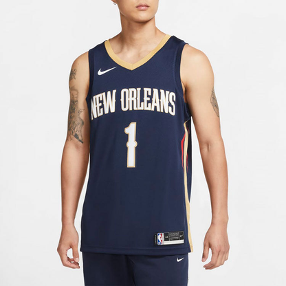 Nike Zion Williamson New Orleans Pelicans 2022/23 Icon Edition Swingman Jersey | No. 1