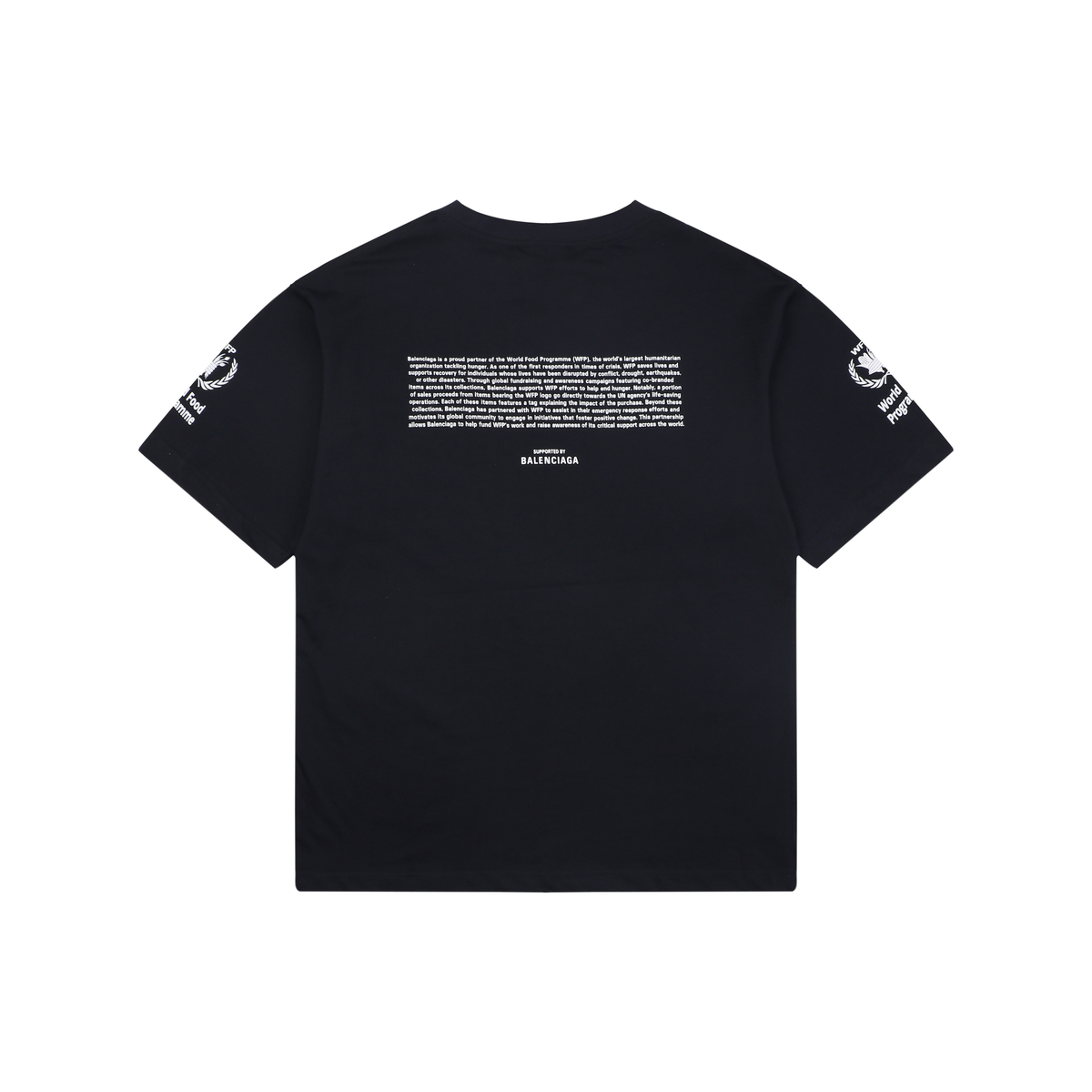 Balenciaga FW26 Printed Drop-Shoulder T-Shirt – Men's