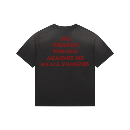 Saint Michael Irregular Lettering and Pocket Print Short-Sleeve T-Shirt
