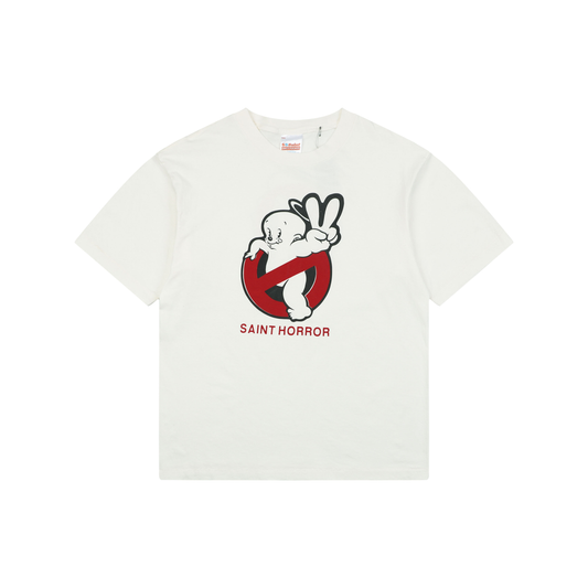 Saint Michael Ghost Baby Print Short-Sleeve T-Shirt