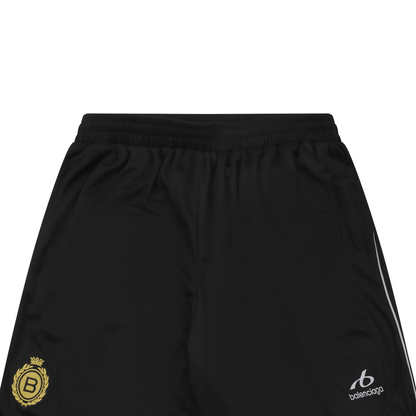 Balenciaga FW26 Logo Patch Jersey Shorts – Men's