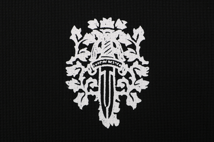Chrome Hearts Waffle-Knit Long-Sleeve T-Shirt