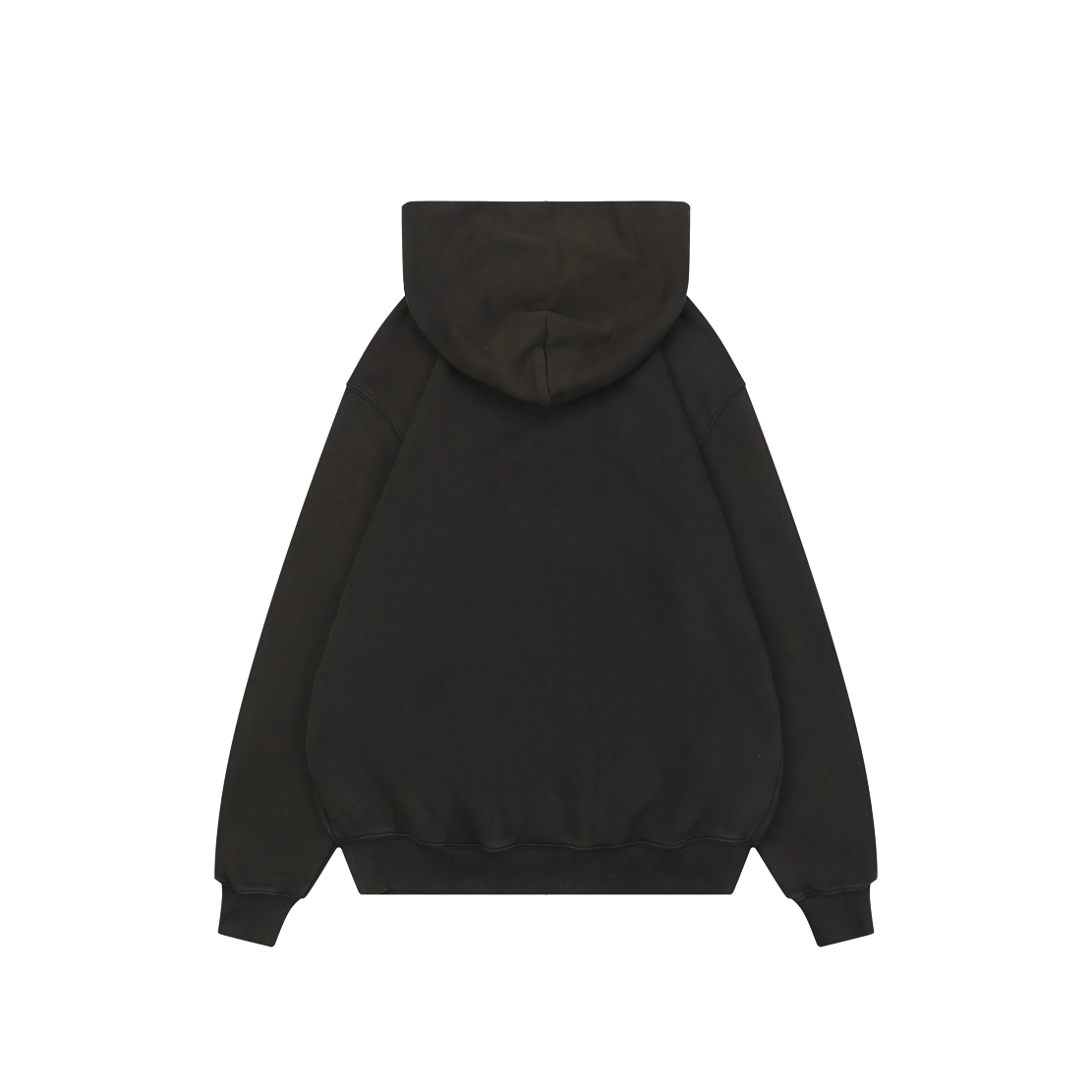 Off-White Angel & Harp Baroque Print Hoodie – Black | Renaissance Graphic Oversized Streetwear Sweatshirt