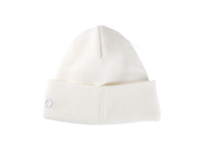 Alo Yoga Recycled Fiber Beanie | White Knit Hat