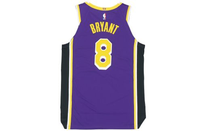 Nike Kobe Bryant Los Angeles Lakers No. 8 AU Player Edition Jersey | Purple